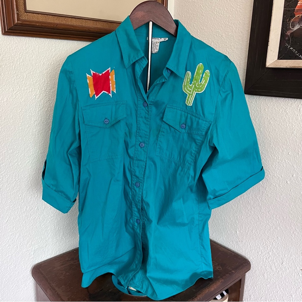 Vintage Southern Image button up shirt